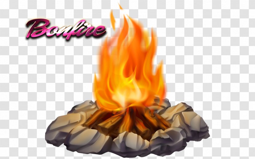Campfire Bonfire Camping Clip Art - Campsite Transparent PNG