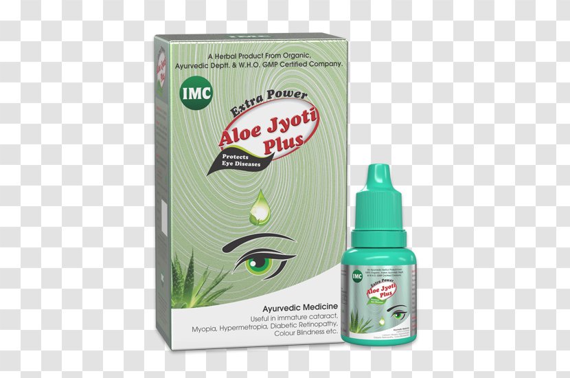 Aloe Vera Ayurveda Eye Drops & Lubricants - Drop Transparent PNG