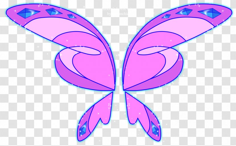 Bloom Flora Stella Roxy Sirenix - Butterfly - Wings Transparent PNG