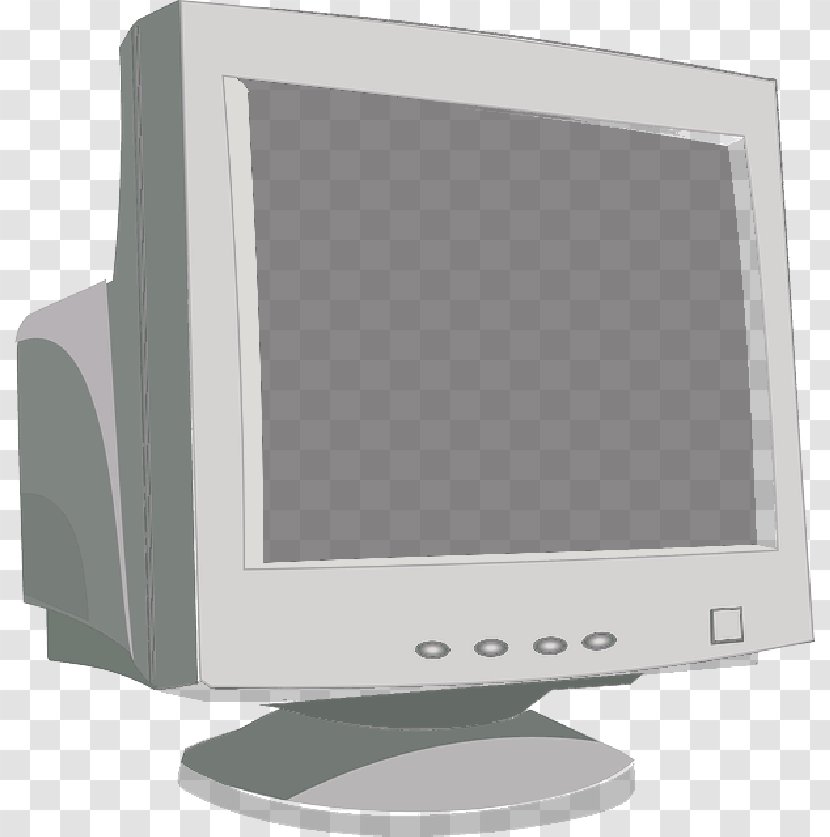 Computer Monitors Desktop Computers Personal Clip Art - Vector Monitor - Public Domain Transparent PNG