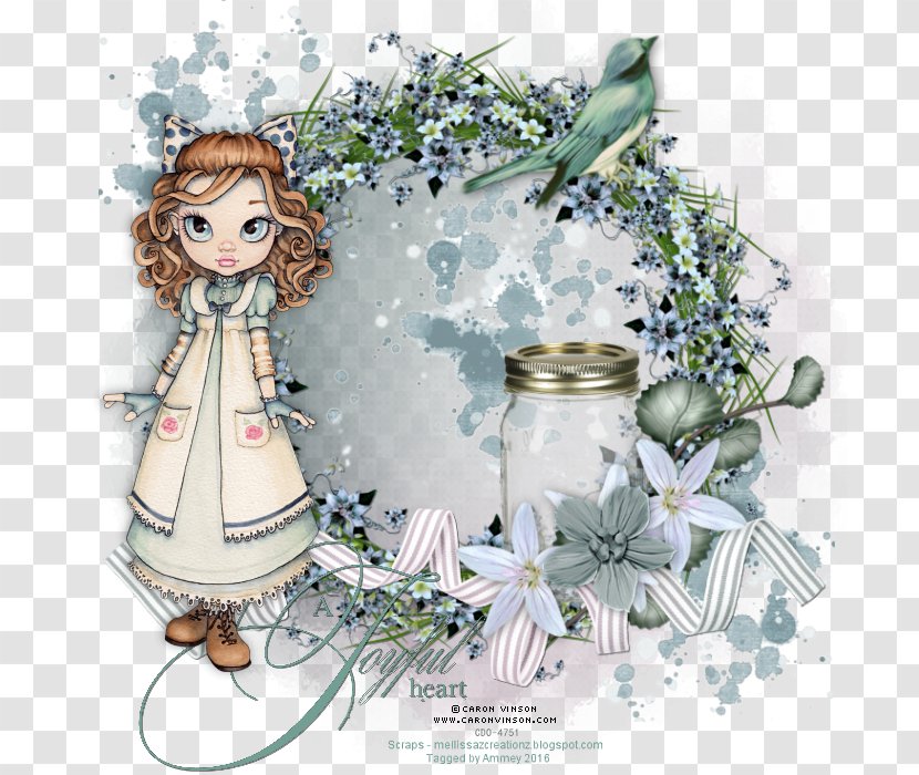 Floral Design Art Signature - Winter - Faith And Despondency Transparent PNG