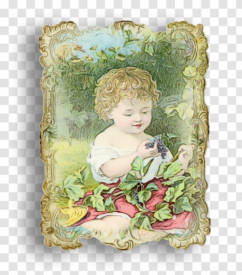 Floral Background Frame - Picture - Plant Child Transparent PNG