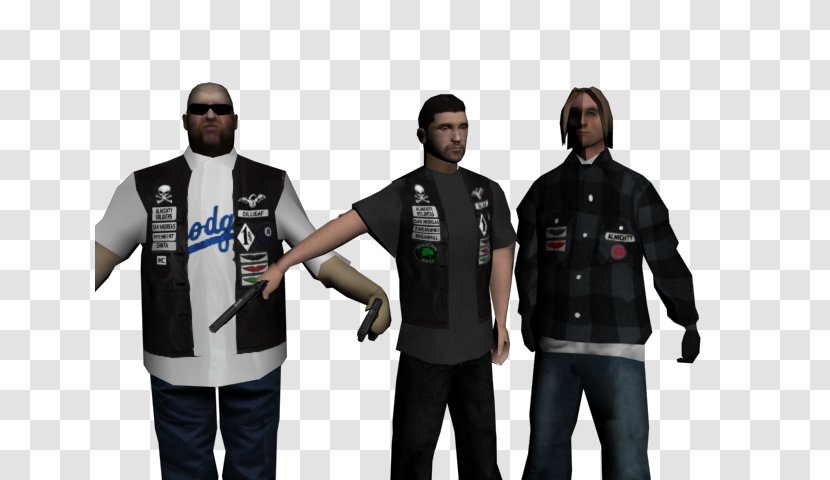 Outlaw Motorcycle Club Grand Theft Auto: San Andreas Mongols Transparent PNG