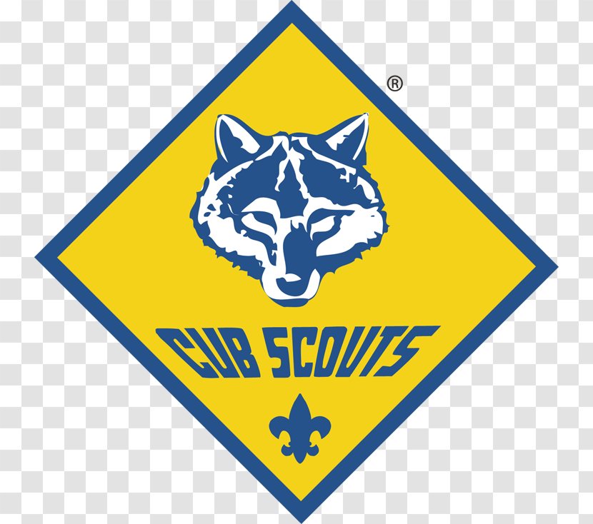 Boy Scouts Of America National Capital Area Council W. D. Boyce Cub Scouting - Yellow - Lions Club Logo Vector Transparent PNG