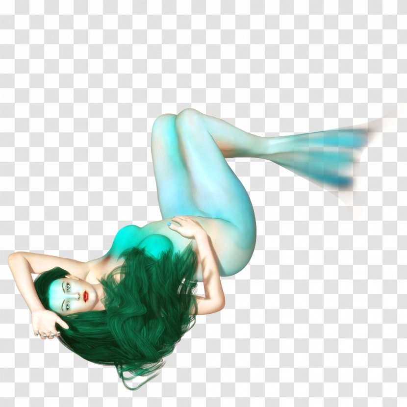 Sharing Email Woman Mermaid - Figurine Transparent PNG