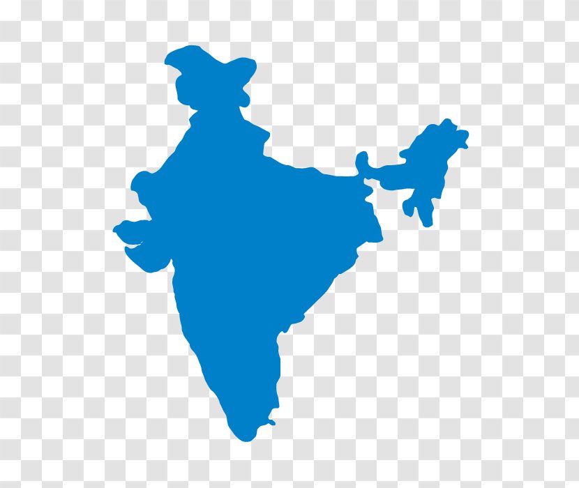 India Vector Map Royalty-free - Royaltyfree Transparent PNG