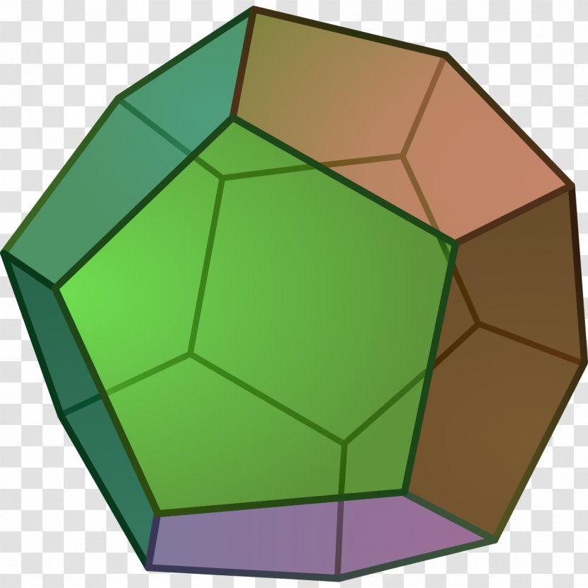 Dodecahedron Face Platonic Solid Regular Polyhedron Pentagon - Convex Set - Euclidean Transparent PNG