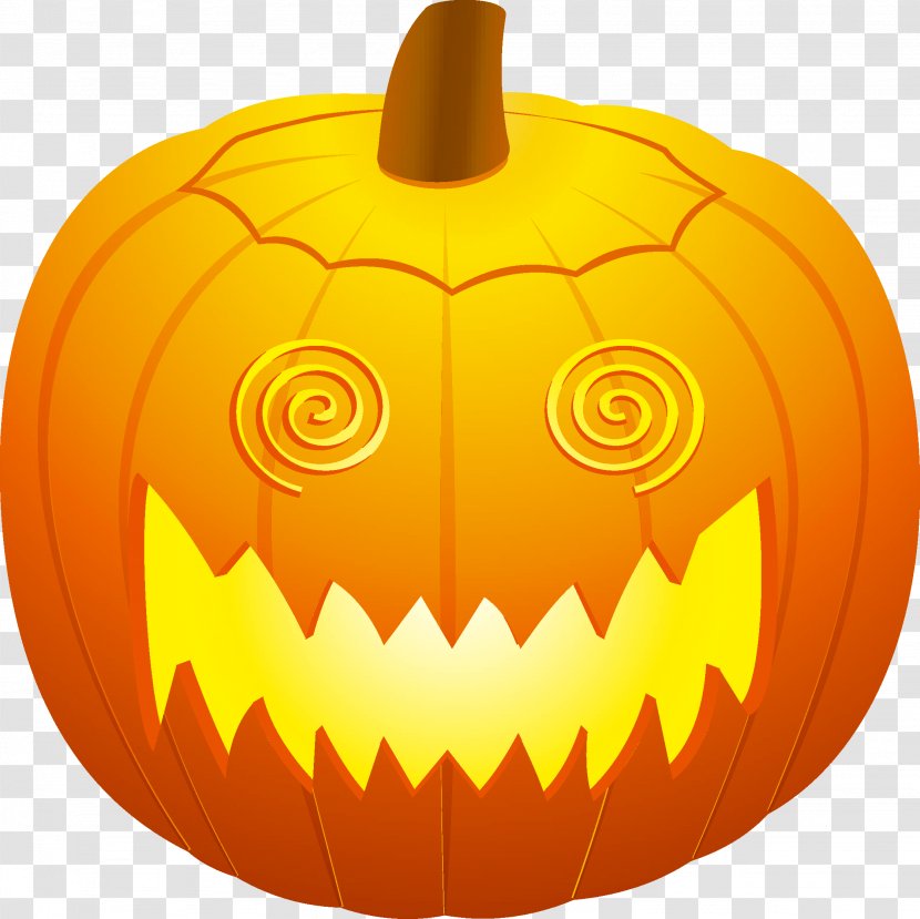 Jack-o-lantern Flash Bubbles Dots Pumpkin Halloween - Fruit Transparent PNG