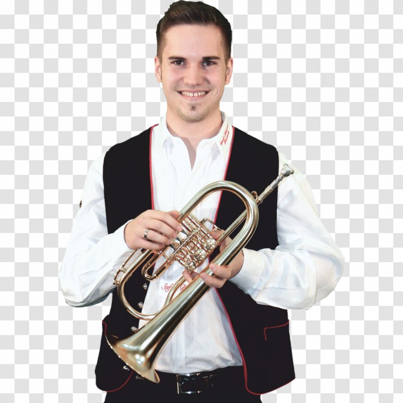 Trumpet Trombone Mellophone Saxhorn Tenor Horn - Heart Transparent PNG
