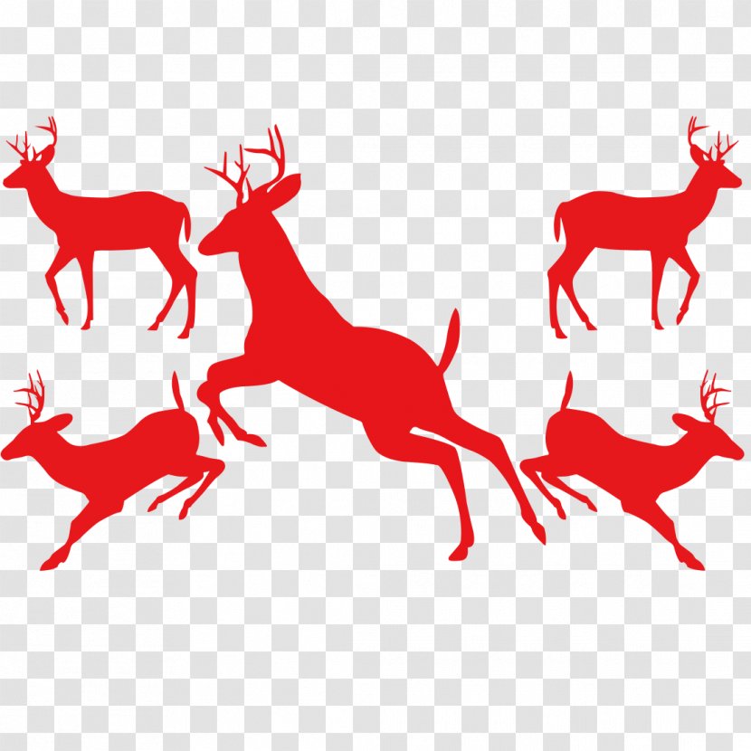 Reindeer Moose Vector Graphics Image - Royaltyfree - Antlers Transparent Transparent PNG