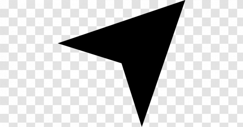 Triangle Point - Black M Transparent PNG