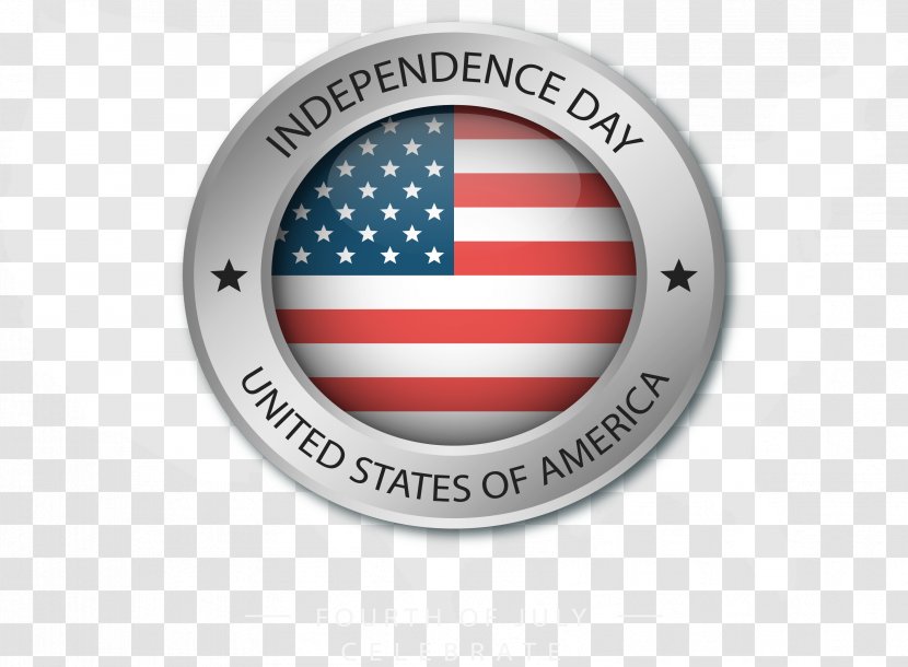 United States Iraq War Vietnam - Round Independence Day Badge Transparent PNG