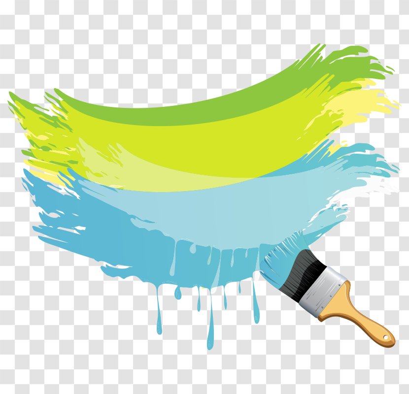 Painting Logo Paint Rollers Transparent PNG