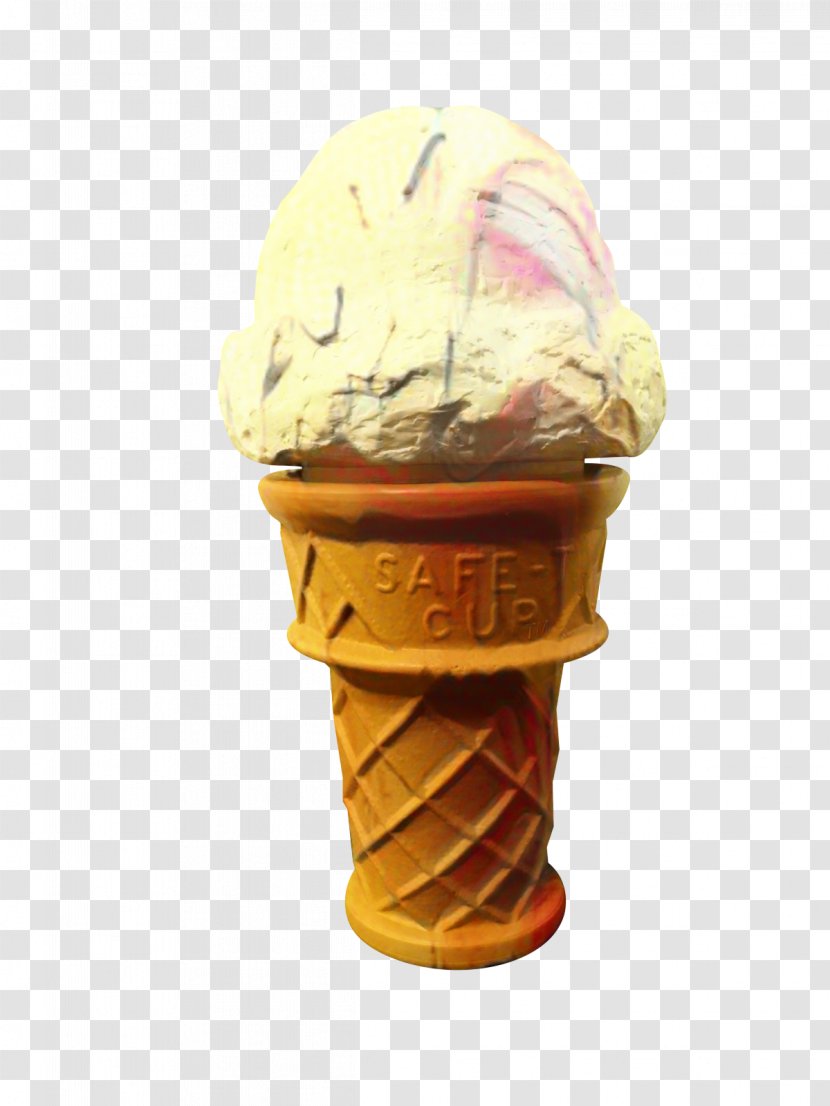 Ice Cream Cone Background - Gelato - Finial Food Transparent PNG