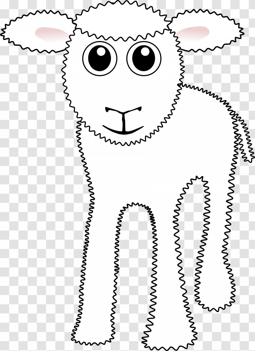 Sheep Sticker Lamb And Mutton Clip Art - Watercolor Transparent PNG