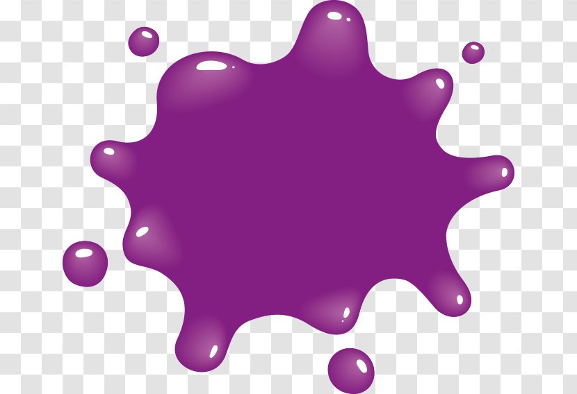 Purple Pigment - Sticker Transparent PNG