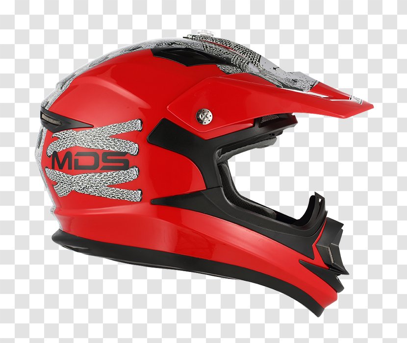 Motorcycle Helmets Bicycle Personal Protective Equipment Gear In Sports - Headgear - Red Lace Transparent PNG