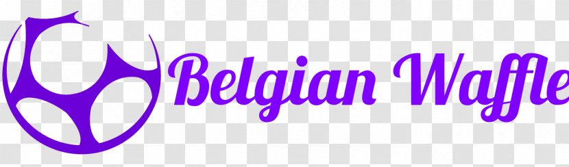 Graphic Design Airplane Logo - Violet - Belgian Waffle Transparent PNG