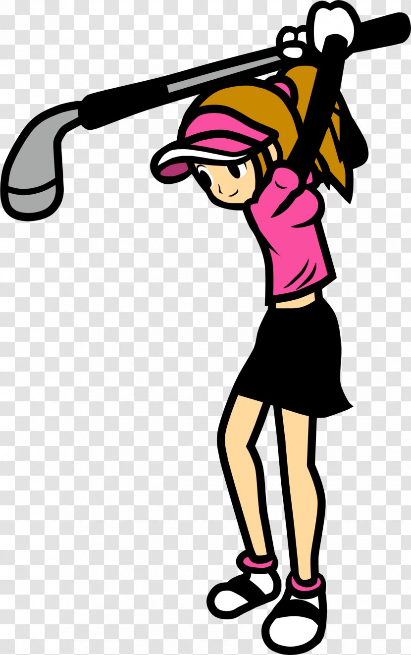 Rhythm Heaven Fever Megamix Tengoku Golf - Fashion Accessory - Female Golfer Transparent Transparent PNG