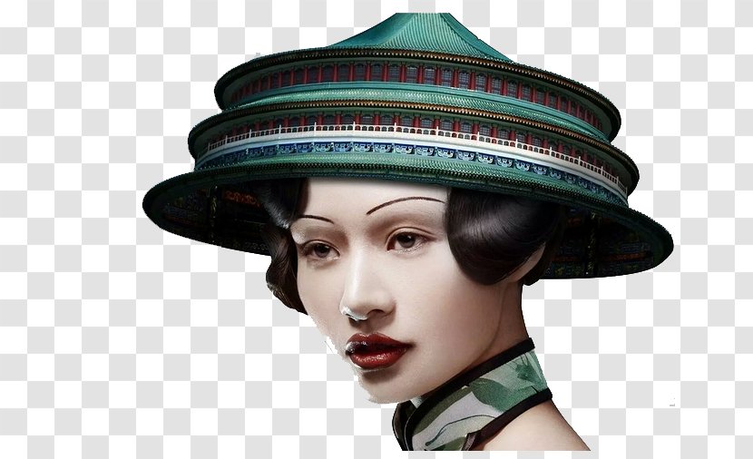 Designer Creativity Art Food - Headgear - Forbidden City Transparent PNG