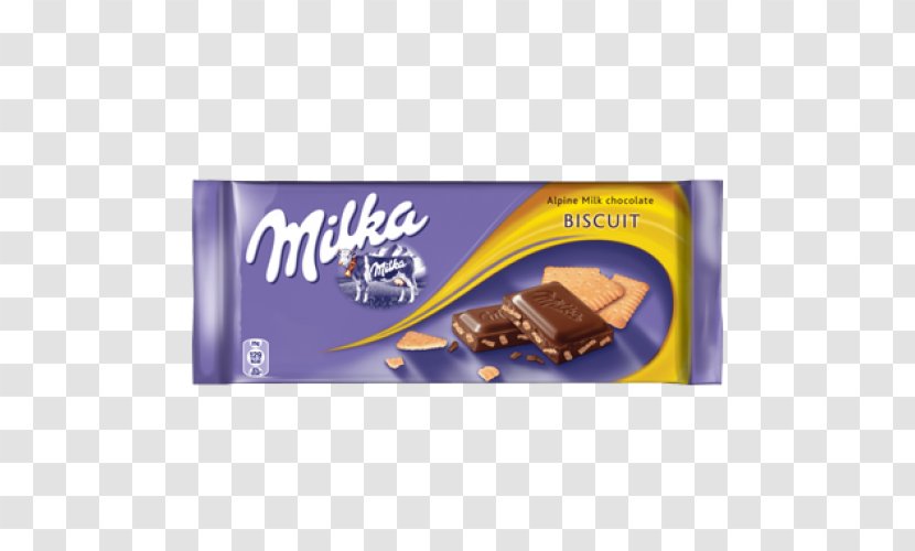 Chocolate Bar White Milk Cream Chip Cookie - Milka Transparent PNG