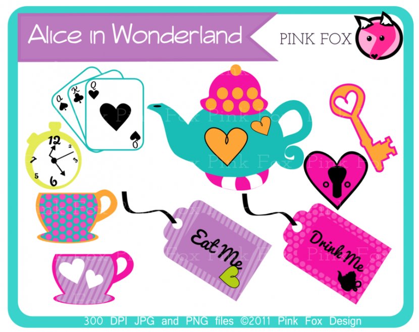 Alice's Adventures In Wonderland The Mad Hatter Tea White Rabbit Caterpillar - Technology - Alice Clipart Transparent PNG