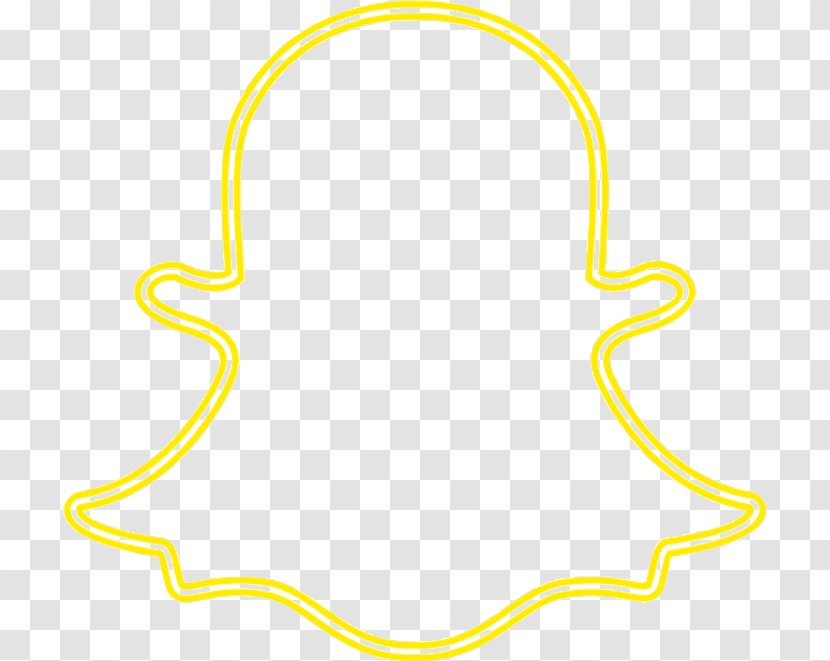 Social Media Snapchat Image Logo - Yellow Transparent PNG