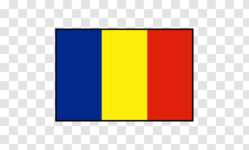 Romania National Under-17 Football Team Flag Of Chad - Gallery Sovereign State Flags Transparent PNG