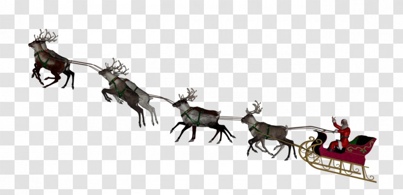 Crêpe Reindeer Party Candlemas Christmas - Decoration - Santa's Slay Transparent PNG