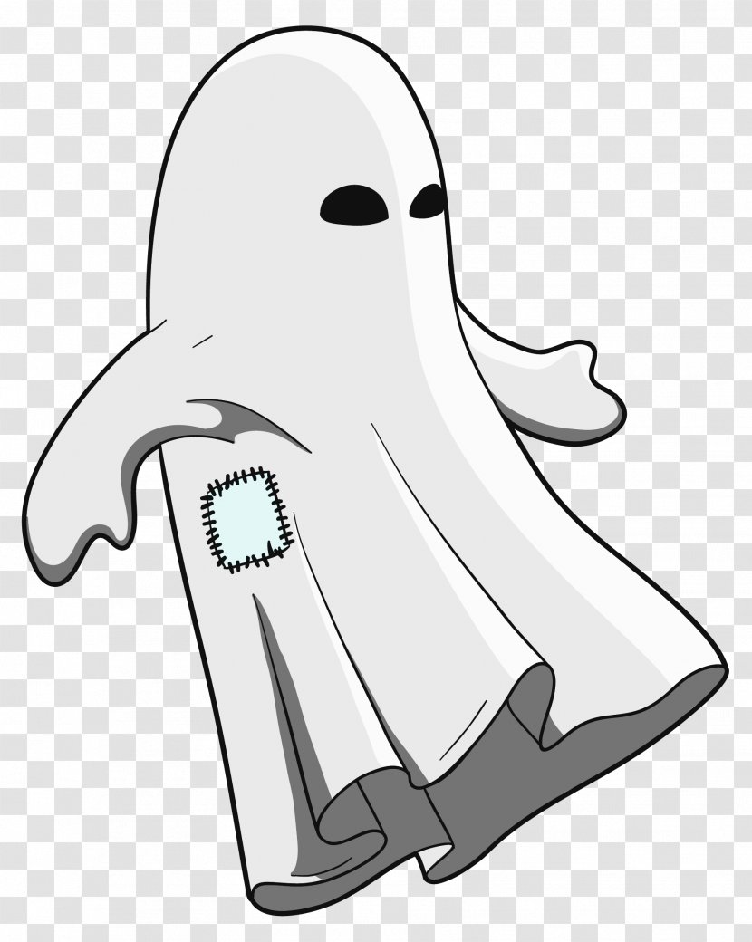 Ghost Drawing Clip Art - Beak - Halloween Pics Transparent PNG