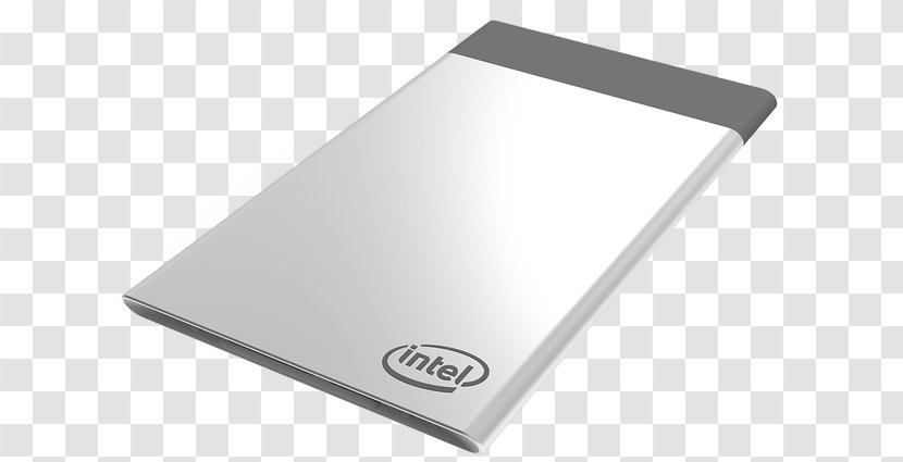 Intel Compute Stick Personal Computer Credit Card - Accessory - Hardware Transparent PNG
