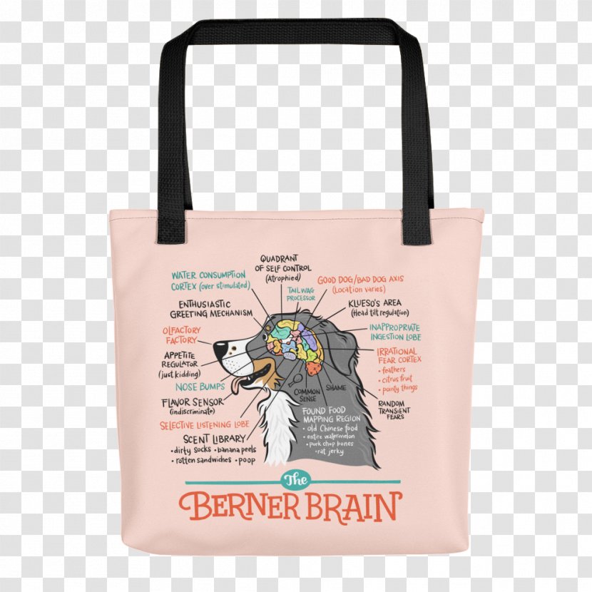 Bernese Mountain Dog Great Pyrenees Greater Swiss Tote Bag - Shoulder Transparent PNG