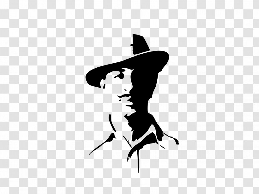 Indian Independence Movement Sticker Wall Decal Clip Art - Bhagat Singh File Transparent PNG