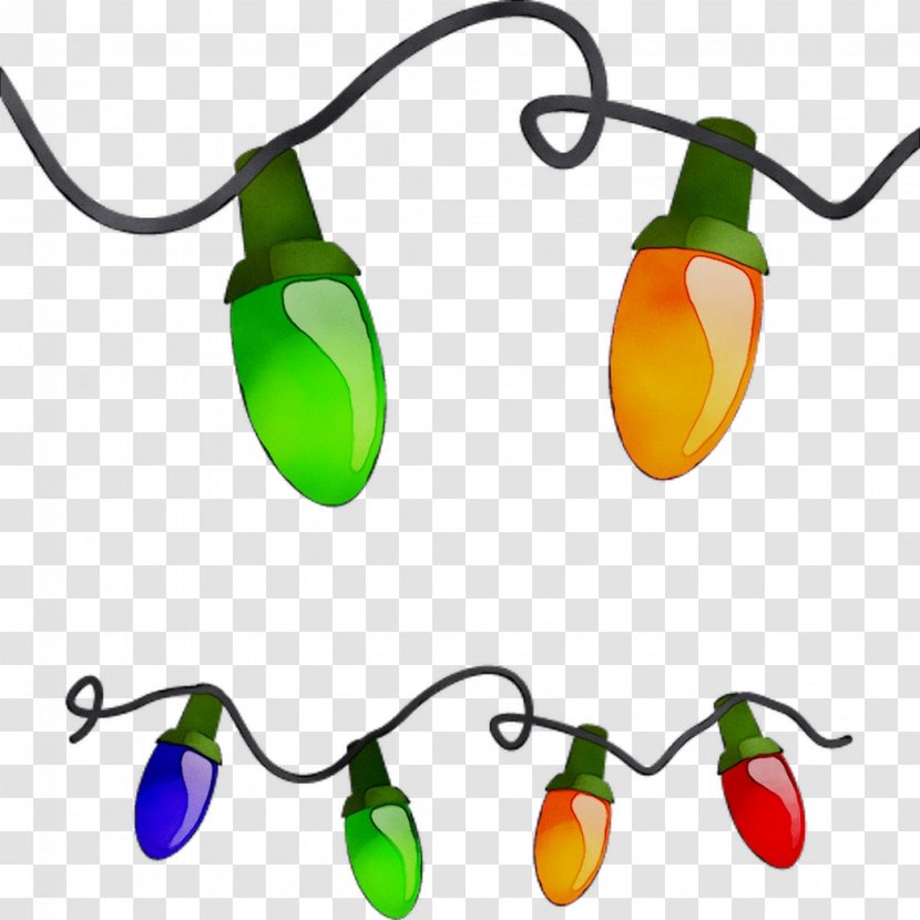 Clip Art Image Christmas Lights Vector Graphics Illustration - Chili Pepper Transparent PNG