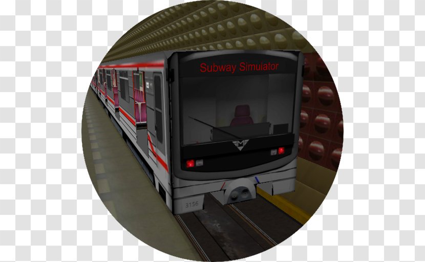 Subway Simulator Prague Metro Rapid Transit Train New York - Simulation Transparent PNG