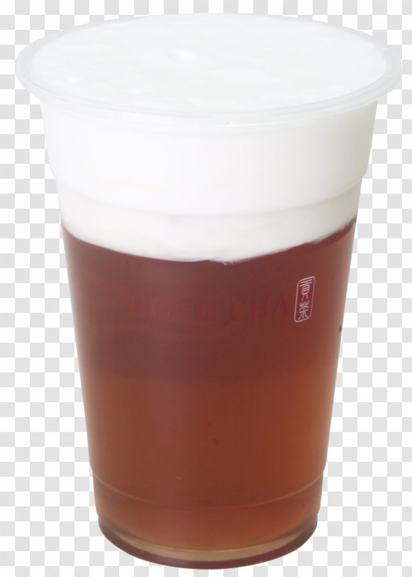 Pint Glass Tea Drink Milk - Beer Glasses Transparent PNG