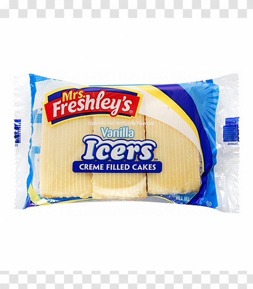 Dairy Products Cream Flavor Mrs. Freshley's - Vanilla - Fresh Cake Transparent PNG