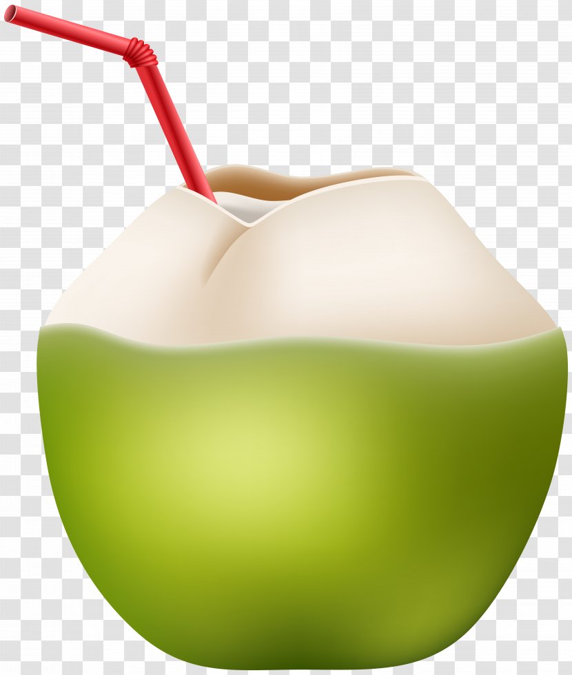 Green Apple - Product Design - Exotic Coconut Drink Clip Art Transparent PNG