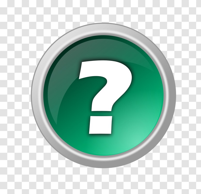 YouTube Question Mark Button Clip Art - Green - Cantonese Transparent PNG