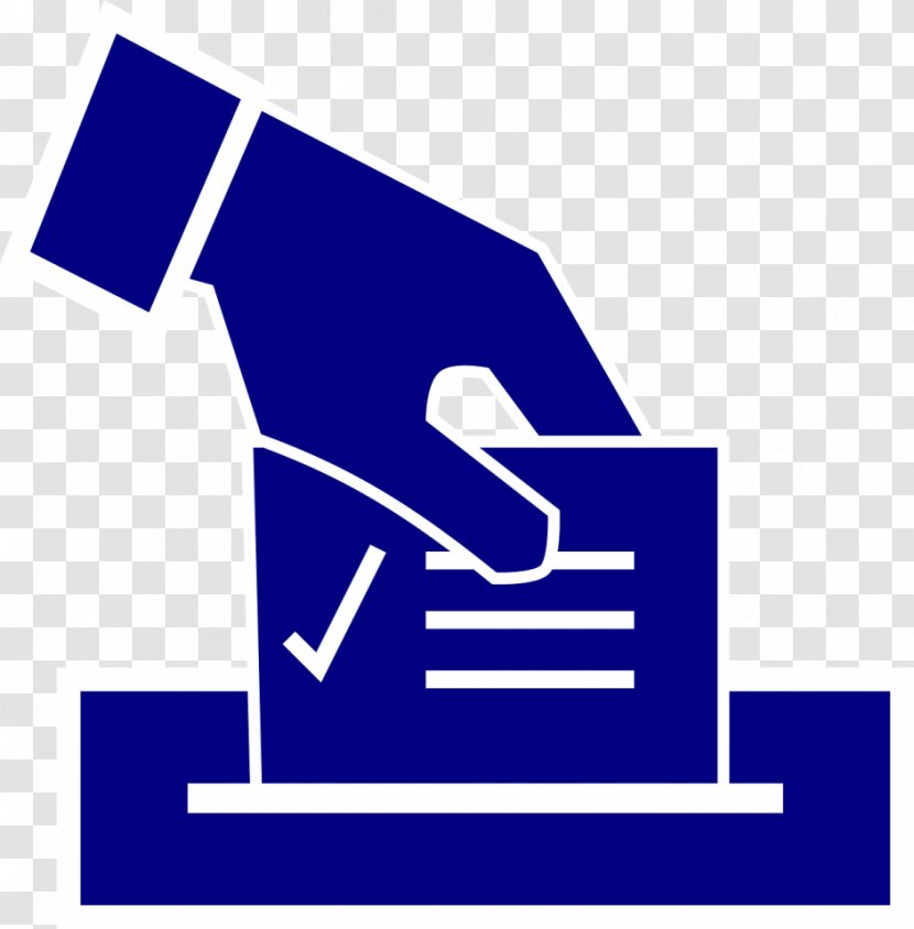 Ballot Voting Election Clip Art - Blue - Mathematics Appreciation Transparent PNG