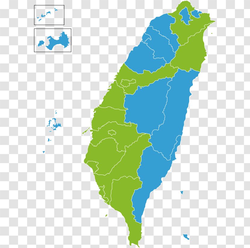 Taiwanese Municipal Elections, 2018 Local 2014 Elections In Taiwan - Map - National University Transparent PNG