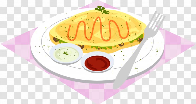 Omurice Omelette Fried Egg - Meal - Delicious Pizza Transparent PNG
