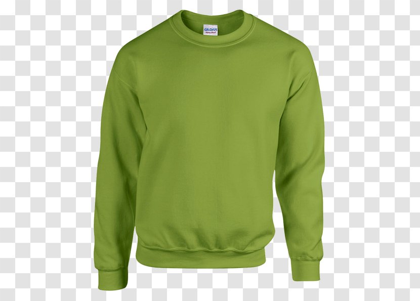 Hoodie T-shirt Sweater Crew Neck Gildan Activewear - Long Sleeved T Shirt - Sweat Transparent PNG