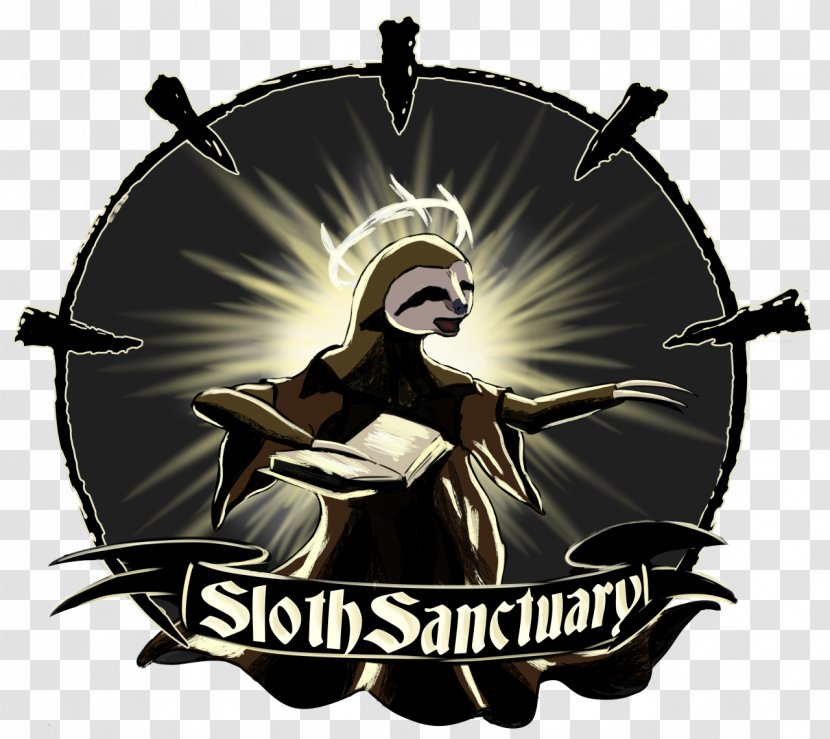 Logo Font Brand - Sloth Tattoo Transparent PNG