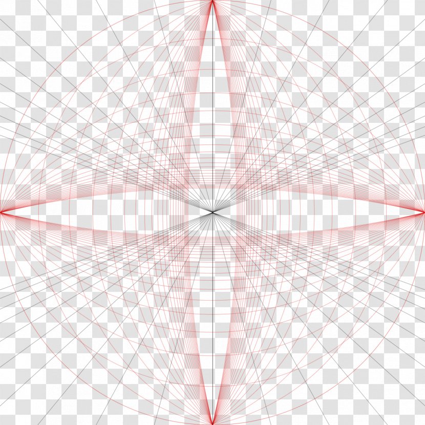 Symmetry Point Pattern - A Perspective View Transparent PNG