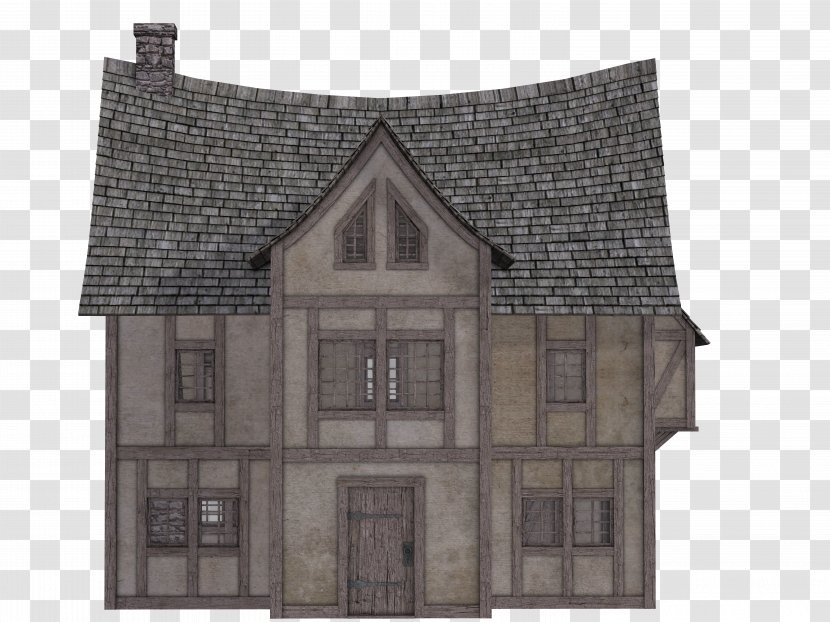 House Home Casa A Graticcio - Elevation Transparent PNG