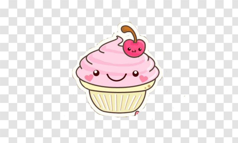 Ice Cream Drawing - Cup - Department Of Sweet Cherry Cake Transparent PNG