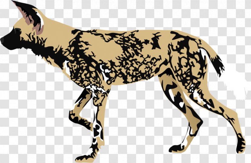 African Wild Dog Dhole Clip Art - Free Content - Cartoon Mean Transparent PNG