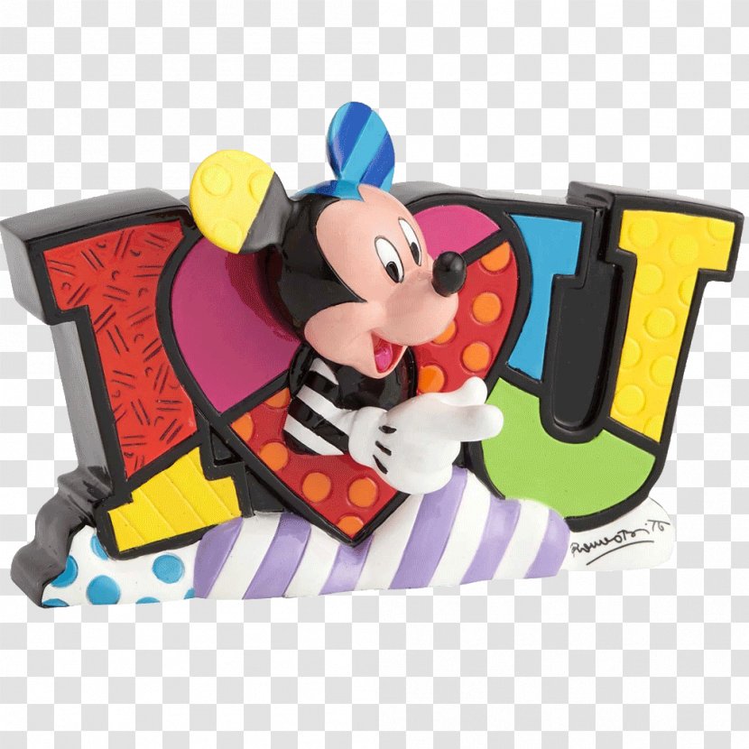 Mickey Mouse Minnie Donald Duck Figurine The Walt Disney Company - Collectable - Hand-painted Hydrangea Transparent PNG