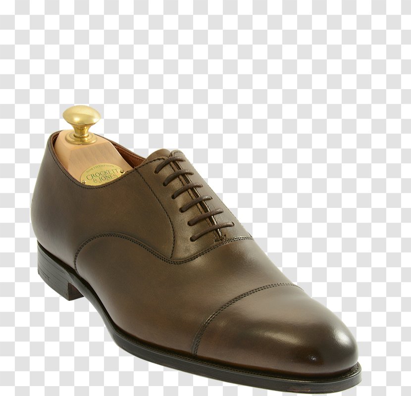 Crockett & Jones Calf Oxford Shoe Boot - Work Boots - Brown Pllc Transparent PNG